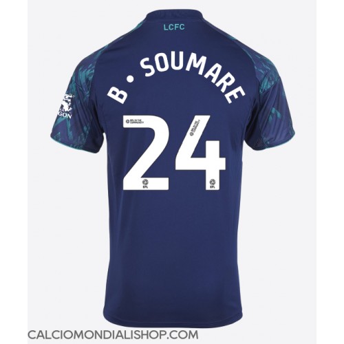 Maglie da calcio Leicester City Boubakary Soumare #24 Seconda Maglia 2025-26 Manica Corta